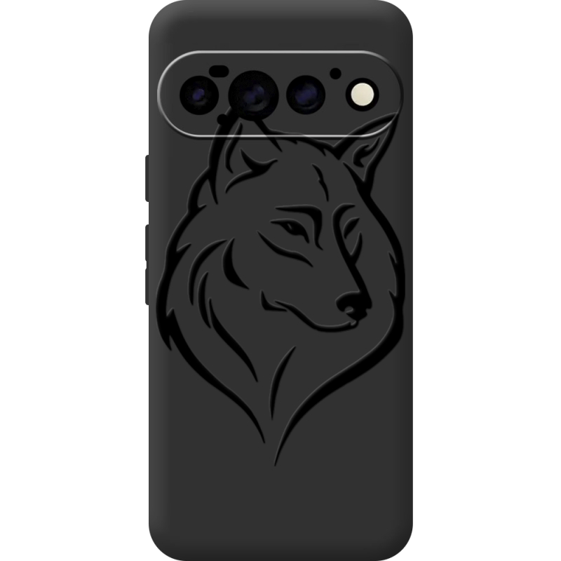 Чорний чохол BoxFace Google Pixel 11 Pro Wolf