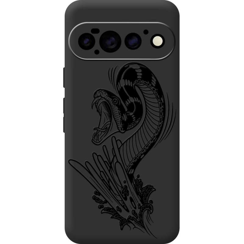 Чорний чохол BoxFace Google Pixel 11 Pro Snake