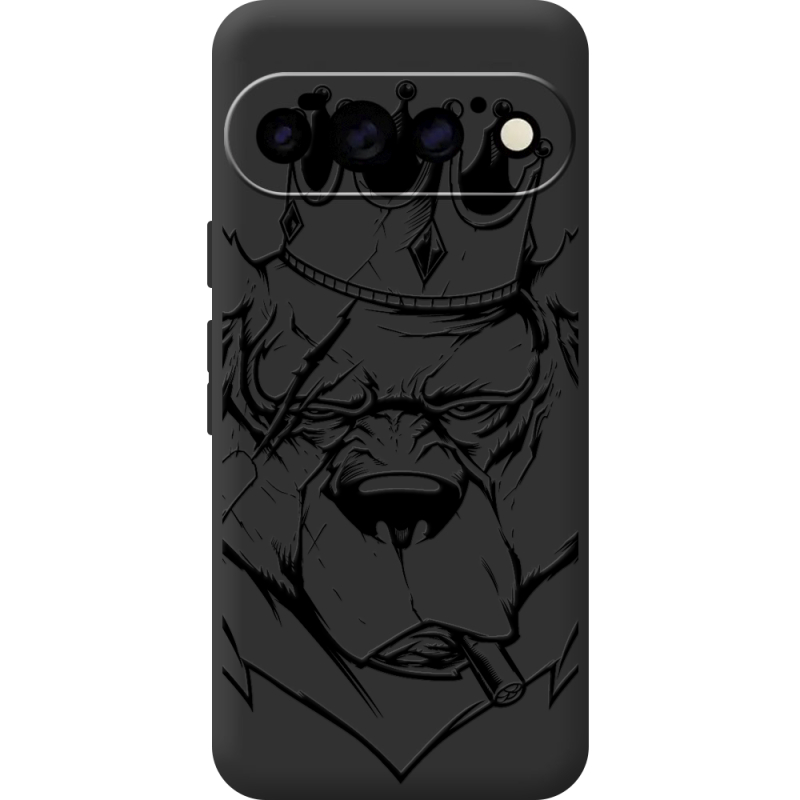 Чорний чохол BoxFace Google Pixel 11 Pro Bear King