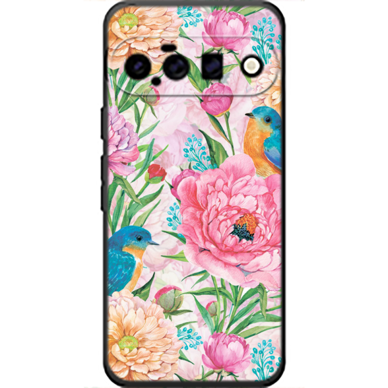 Чохол BoxFace Google Pixel 11 Birds in Flowers