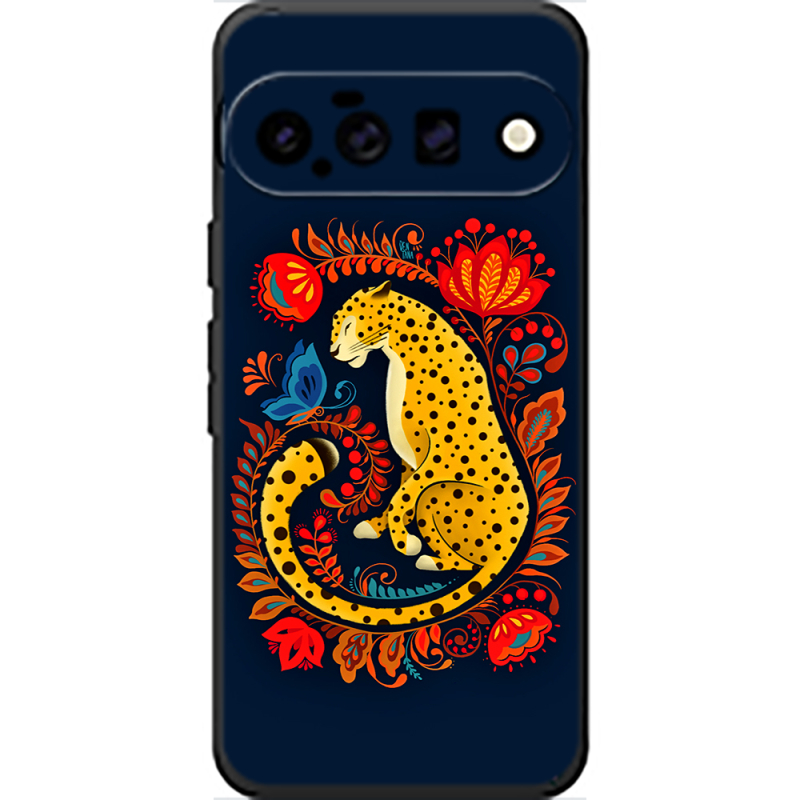 Чохол BoxFace Google Pixel 11 Petrykivka Leopard
