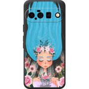Прозорий чохол BoxFace Google Pixel 11 Blue Hair