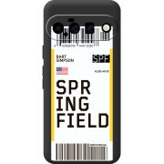 Прозорий чохол BoxFace Google Pixel 11 Ticket Springfield