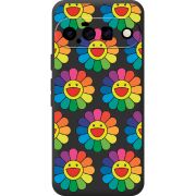Прозорий чохол BoxFace Google Pixel 11 Hippie Flowers