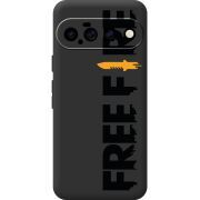 Прозорий чохол BoxFace Google Pixel 11 Free Fire Black Logo