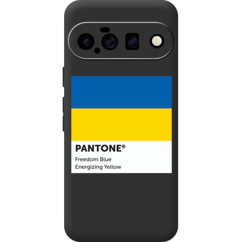 Прозорий чохол BoxFace Google Pixel 11 Pantone вільний синій