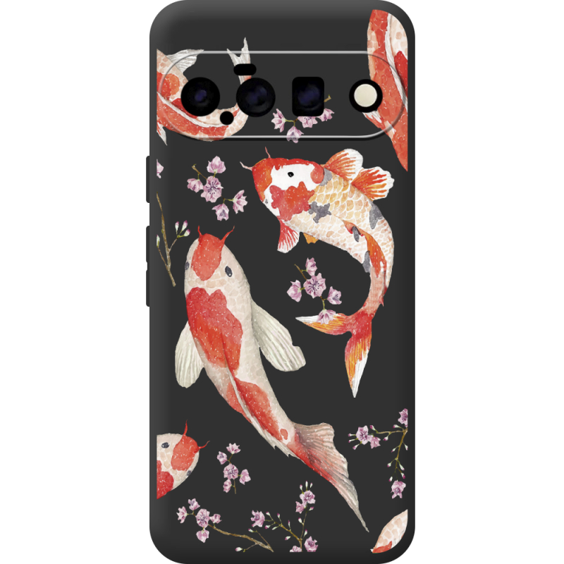Прозорий чохол BoxFace Google Pixel 11 Japanese Koi Fish