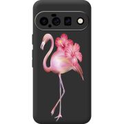 Прозорий чохол BoxFace Google Pixel 11 Floral Flamingo
