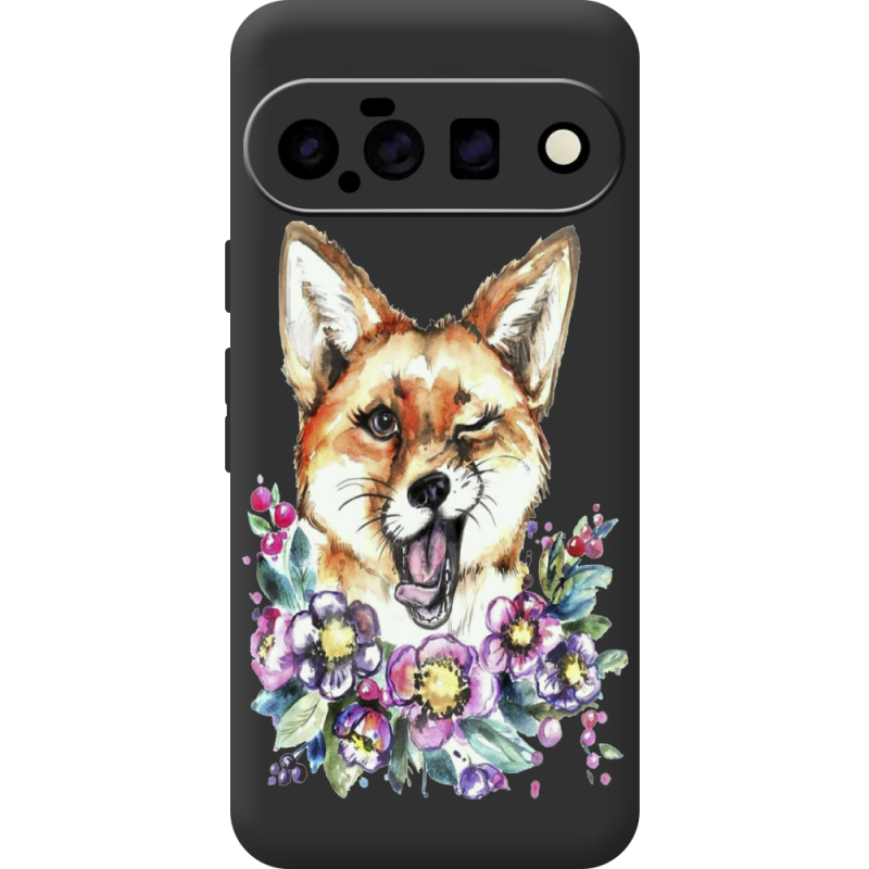 Прозорий чохол BoxFace Google Pixel 11 Winking Fox
