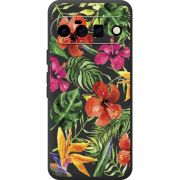 Прозорий чохол BoxFace Google Pixel 11 Tropical Flowers