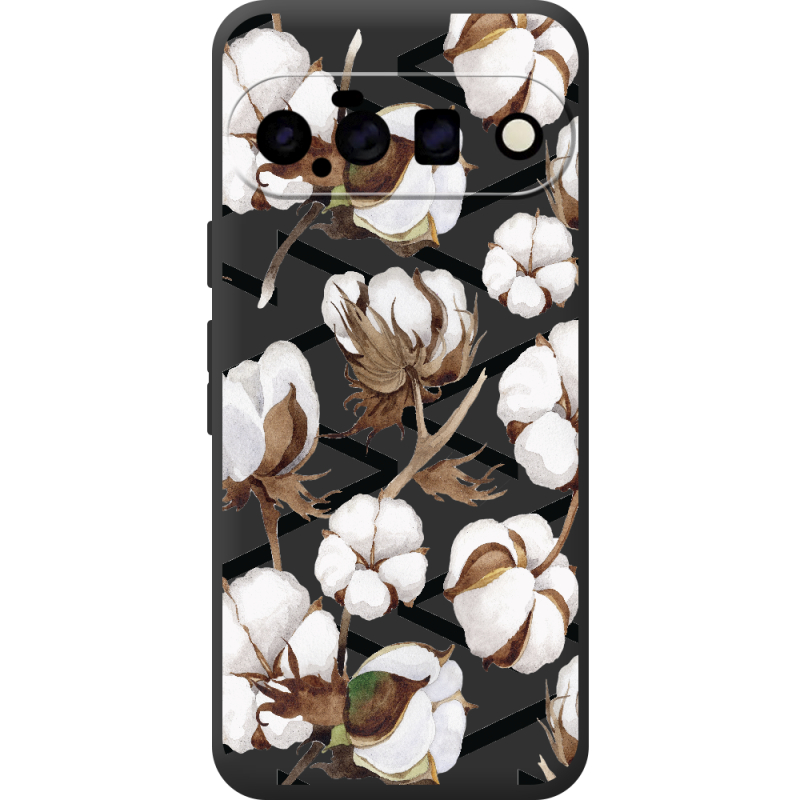 Прозорий чохол BoxFace Google Pixel 11 Cotton flowers