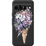 Чохол зі стразами для Google Pixel 11 Ice Cream Flowers