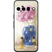 Чохол зі стразами для Google Pixel 11 Little Boy and Girl