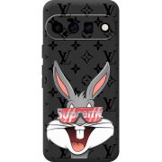 Чорний чохол BoxFace Google Pixel 11 looney bunny