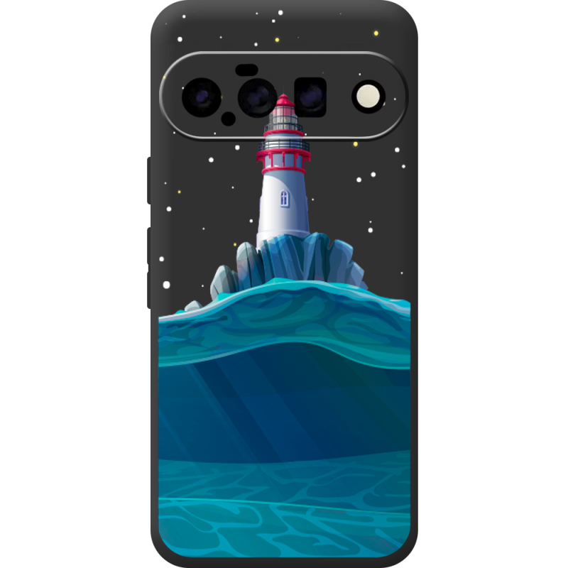 Чорний чохол BoxFace Google Pixel 11 Lighthouse