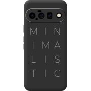 Чорний чохол BoxFace Google Pixel 11 Minimalistic