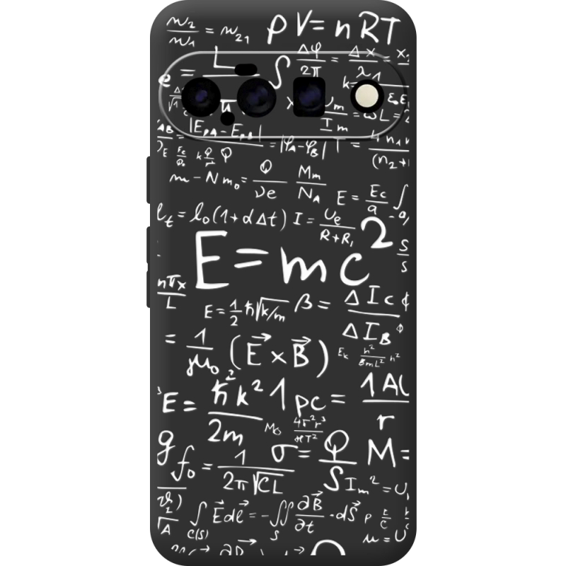 Чорний чохол BoxFace Google Pixel 11 E=mc2