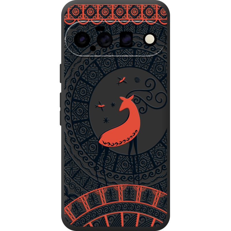 Чорний чохол BoxFace Google Pixel 11 Ornament