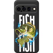 Чорний чохол BoxFace Google Pixel 11 Fish