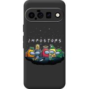 Чорний чохол BoxFace Google Pixel 11 Among Us Impostors