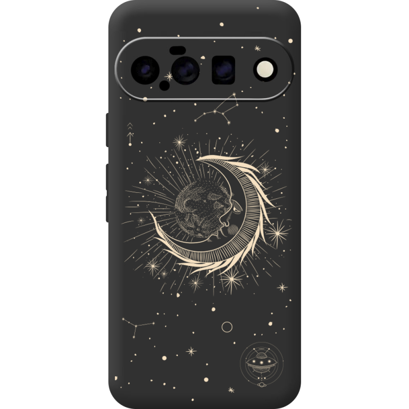 Чорний чохол BoxFace Google Pixel 11 Moon
