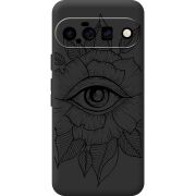 Чорний чохол BoxFace Google Pixel 11 Eye