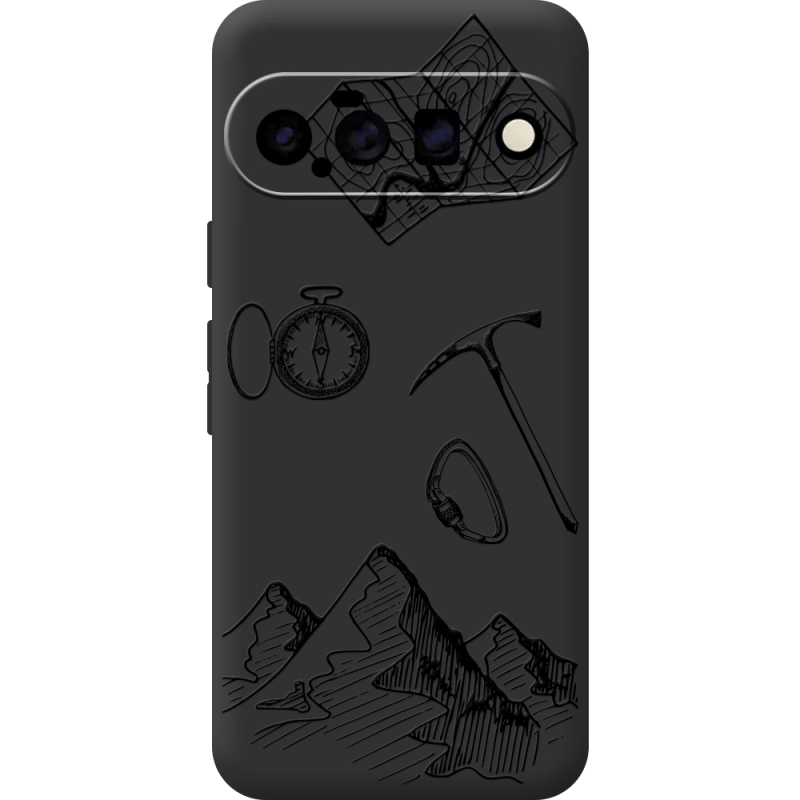 Чорний чохол BoxFace Google Pixel 11 Mountains