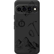 Чорний чохол BoxFace Google Pixel 11 Mountains