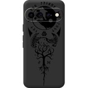 Чорний чохол BoxFace Google Pixel 11 Hugin and Munin