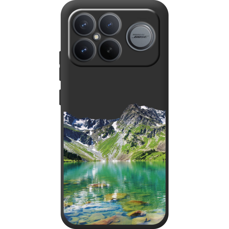 Прозорий чохол BoxFace Poco F8 Ultra Green Mountain