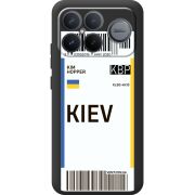 Прозорий чохол BoxFace Poco F8 Ultra Ticket Kiev