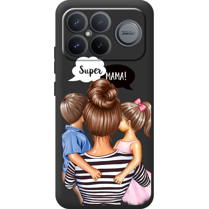 Прозорий чохол BoxFace Poco F8 Ultra Super Mama