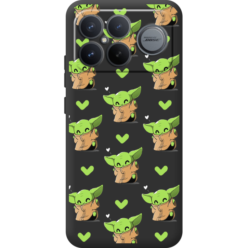 Прозорий чохол BoxFace Poco F8 Ultra Pattern Baby Yoda