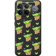 Прозорий чохол BoxFace Poco F8 Ultra Pattern Baby Yoda