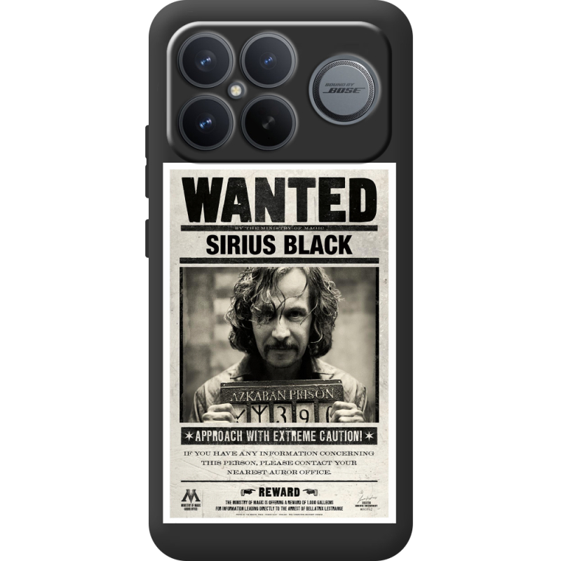 Прозорий чохол BoxFace Poco F8 Ultra Sirius Black