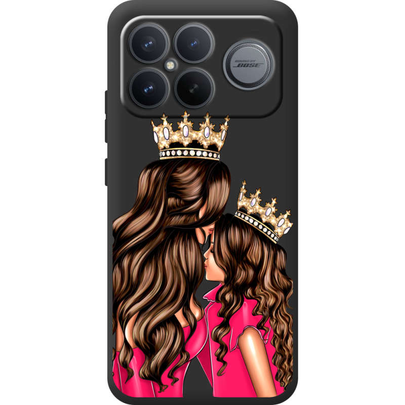 Прозорий чохол BoxFace Poco F8 Ultra Queen and Princess