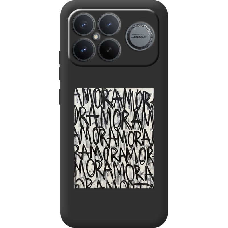 Прозорий чохол BoxFace Poco F8 Ultra Amor Amor