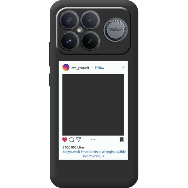 Прозорий чохол BoxFace Poco F8 Ultra Insta
