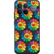 Прозорий чохол BoxFace Poco F8 Ultra Hippie Flowers
