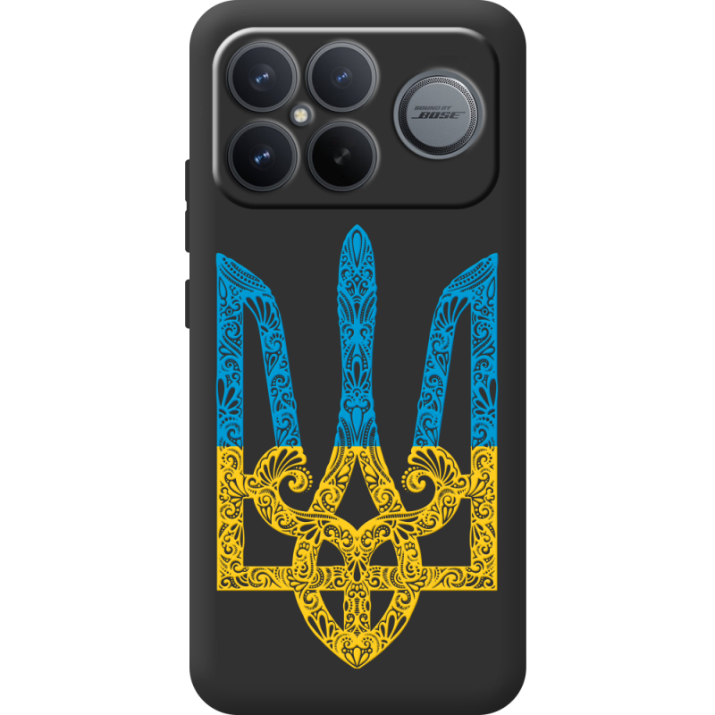 Прозорий чохол BoxFace Poco F8 Ultra Gold Trident