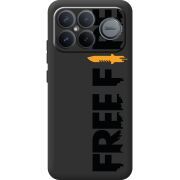 Прозорий чохол BoxFace Poco F8 Ultra Free Fire Black Logo