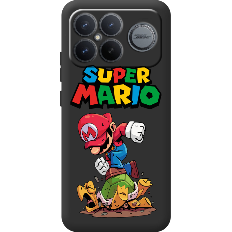 Прозорий чохол BoxFace Poco F8 Ultra Super Mario