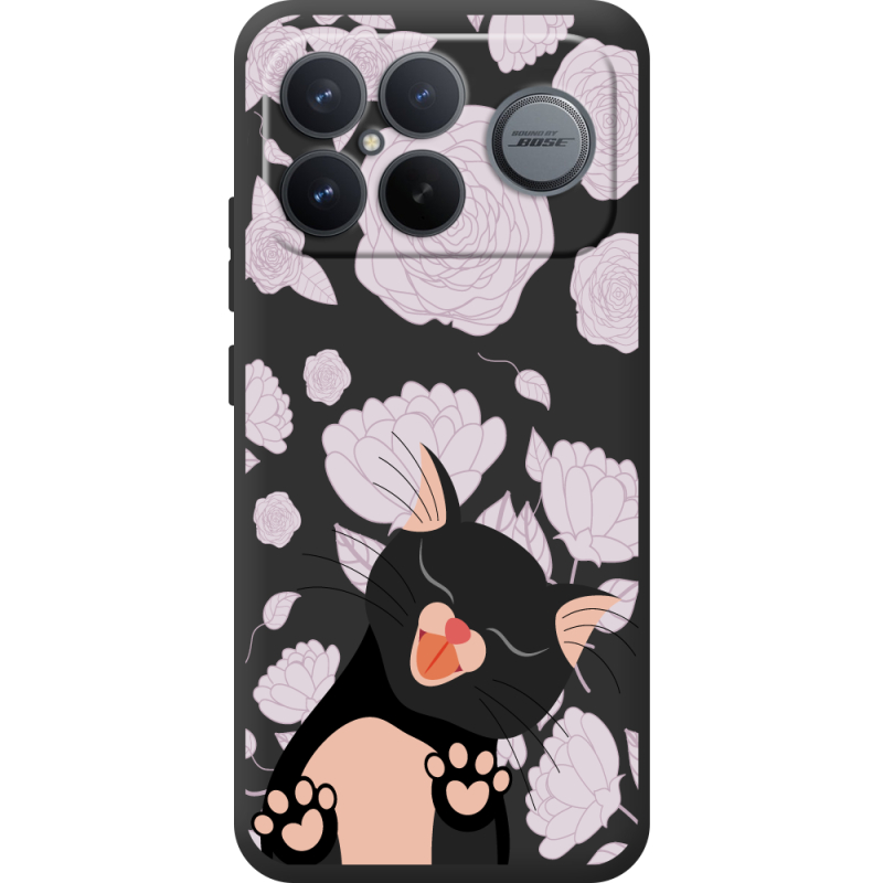 Прозорий чохол BoxFace Poco F8 Ultra Meow