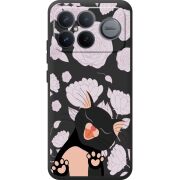 Прозорий чохол BoxFace Poco F8 Ultra Meow