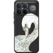 Прозорий чохол BoxFace Poco F8 Ultra Swan
