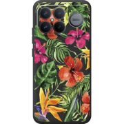 Прозорий чохол BoxFace Poco F8 Ultra Tropical Flowers