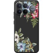 Прозорий чохол BoxFace Poco F8 Ultra Floral