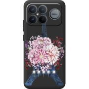 Чохол зі стразами Poco F8 Ultra Eiffel Tower
