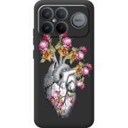 Чохол зі стразами Poco F8 Ultra Heart