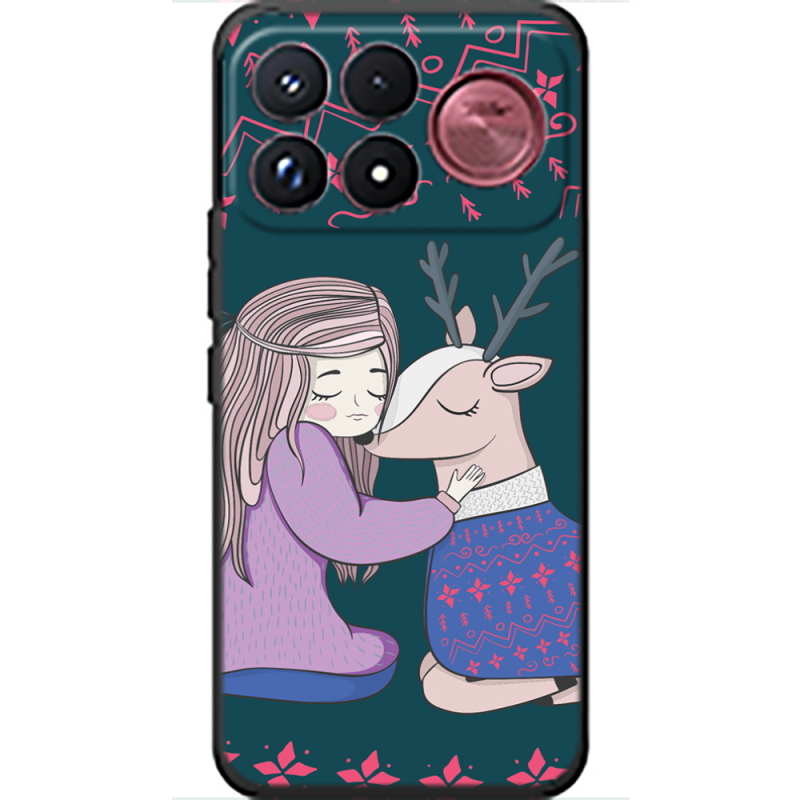 Чохол BoxFace Poco F9 Ultra Girl and deer